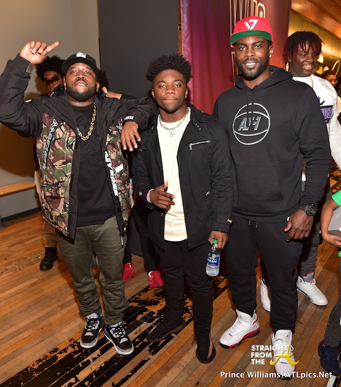 GOOD DEEDS! Michael Vick and Big Boi's Big Kidz Foundation Host Holiday  Shoe Giveaway At Nike Store in Lenox… (PHOTOS)