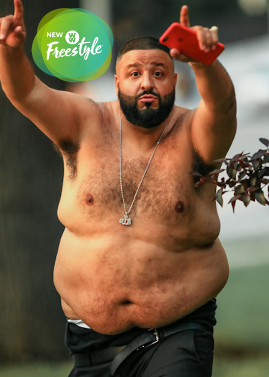 DJ Khaled Weight Watchers 2018.