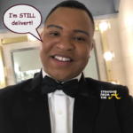 Lights! Camera! Action! Viral Star Andrew Caldwell aka ‘Mr Delivert’ Appears in Stage Play… (VIDEO)