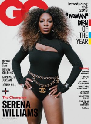 SERENA WILLAIMS GQ 2018 WOMAN OF THE YEAR