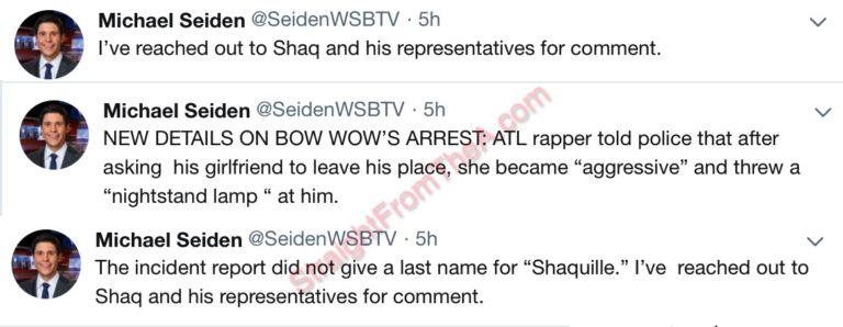 He Sayshe Say Shaquille Oneal Reported Cause Of Bow Wow And Kiyomis Domestic Dispute 8433