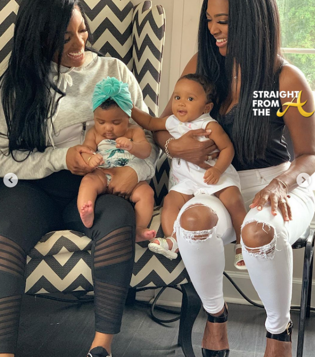 #RHOA Porsha Williams & Kenya Moore Share Baby Play Date with # ...